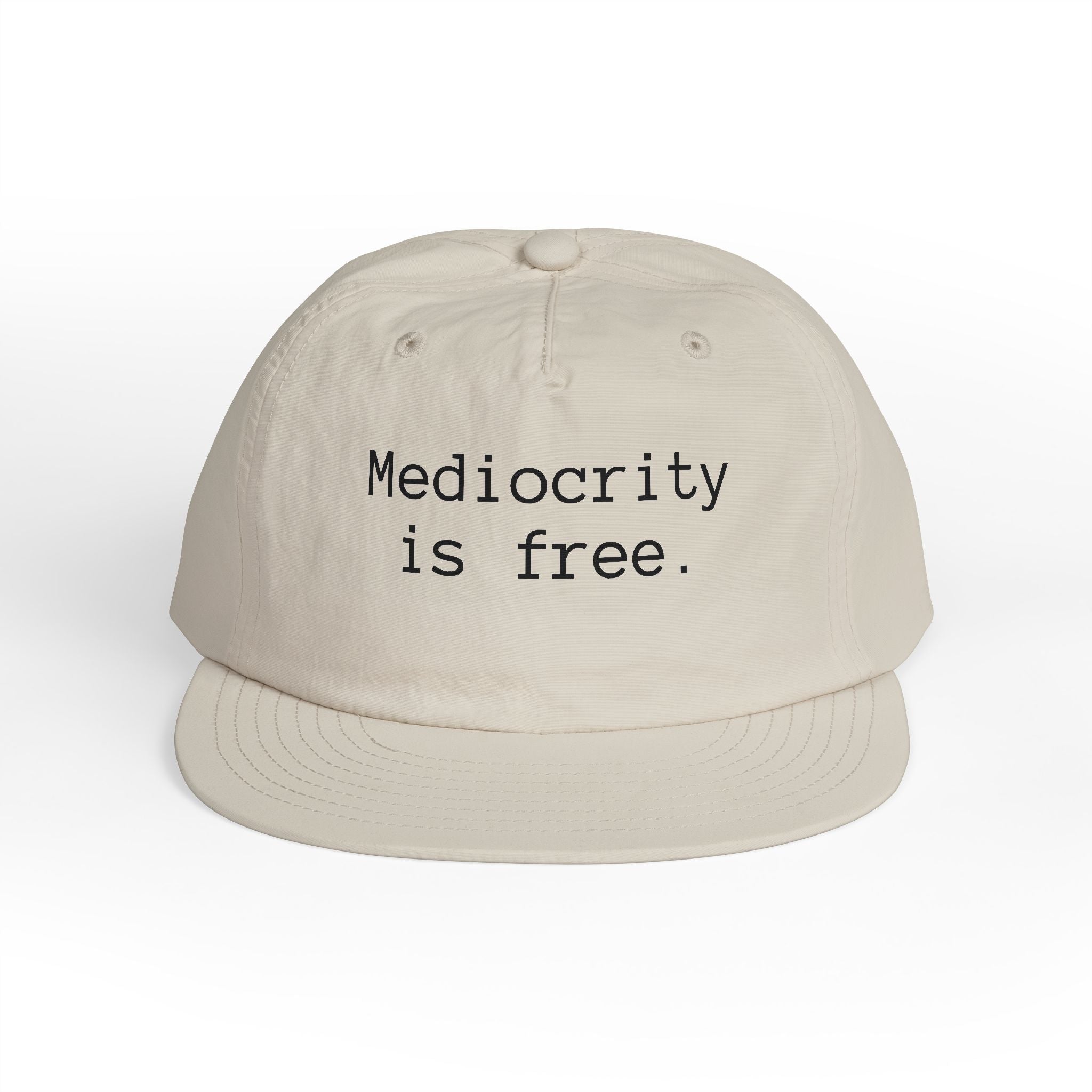 Mediocrity is free - Surf Cap