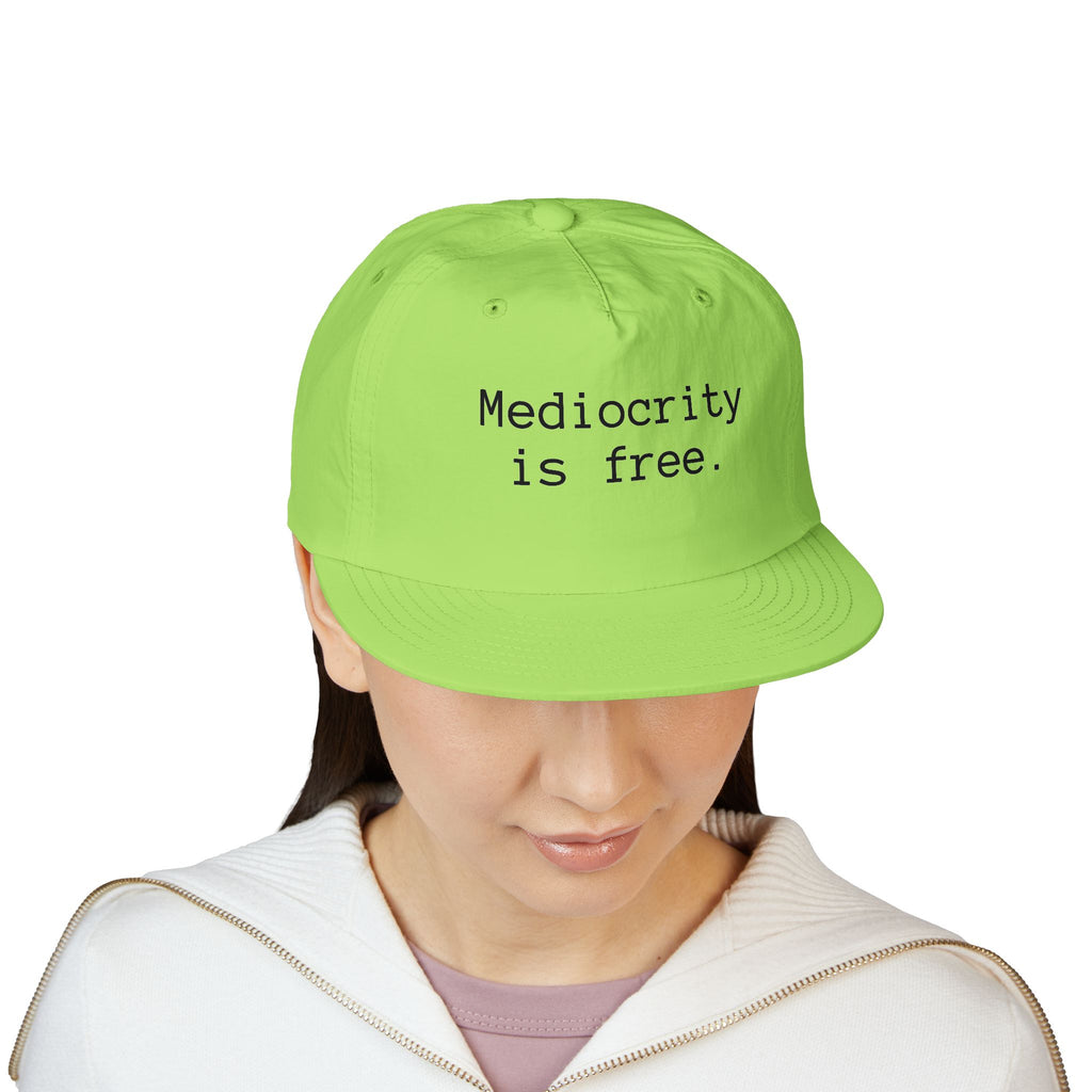 Mediocrity is free - Surf Cap