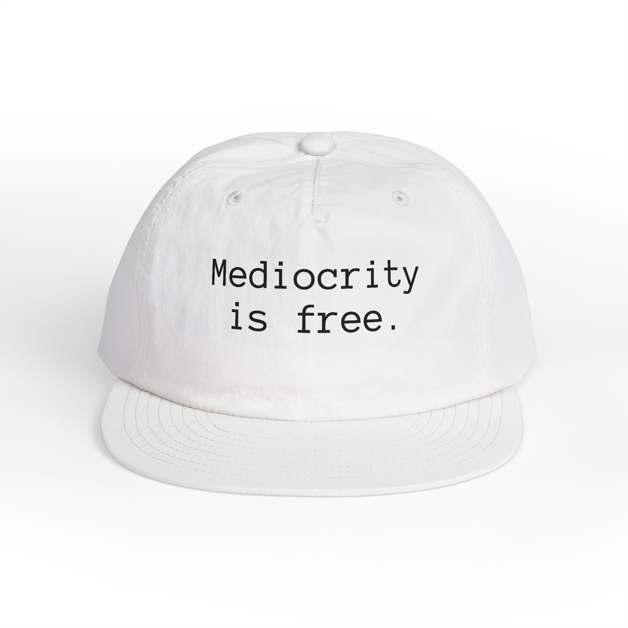 Mediocrity is free - Surf Cap