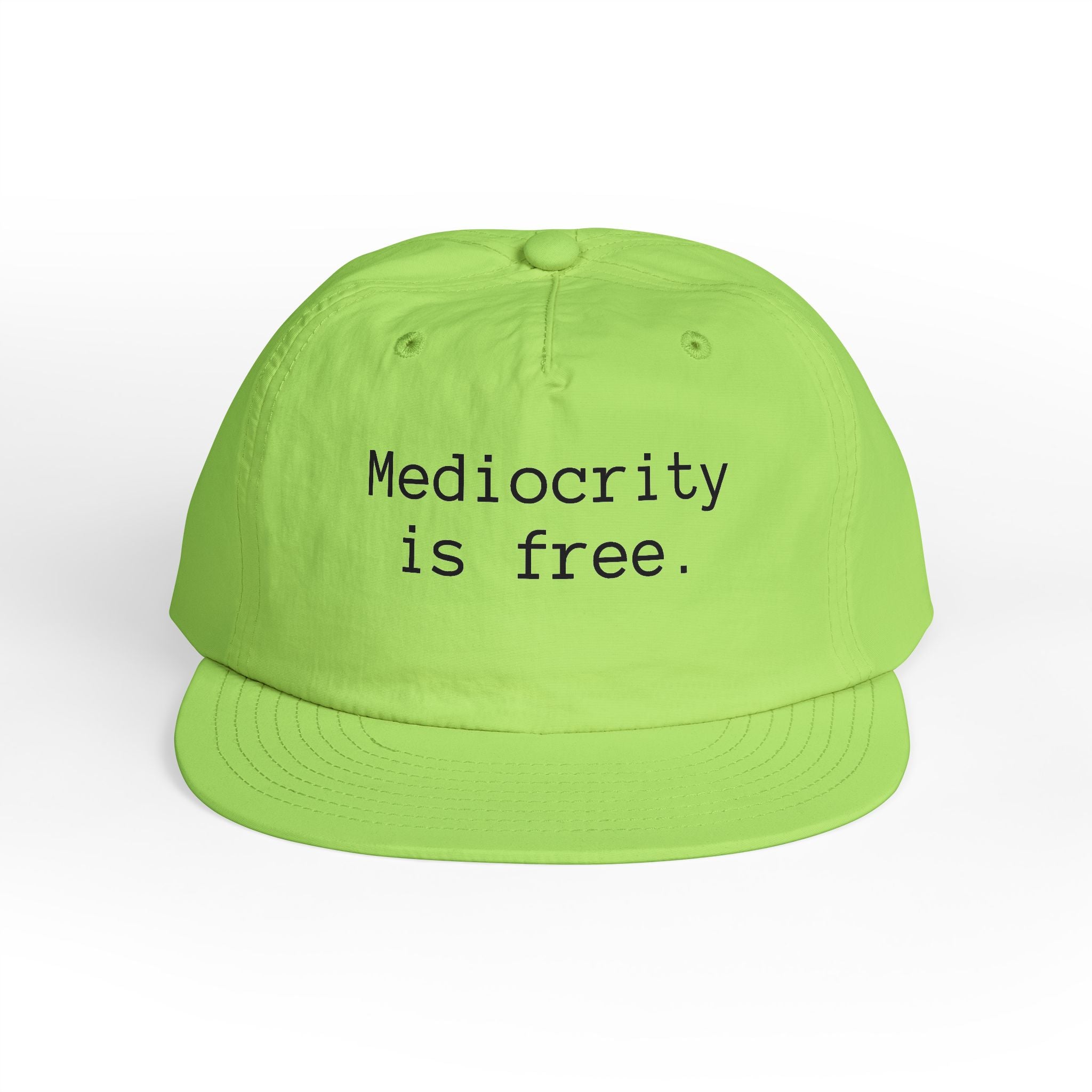 Mediocrity is free - Surf Cap