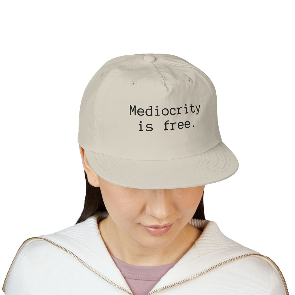 Mediocrity is free - Surf Cap